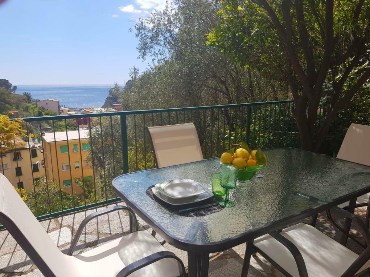 モンテロッソ・アル・マーレChez Reny Terrazza Vista Mareアパートメント エクステリア 写真